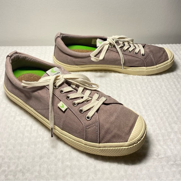 CARIUMA Women's Organic Canvas OCA Low Sneakers Size 13 Men / 14.5 Woman’s - Picture 2 of 7